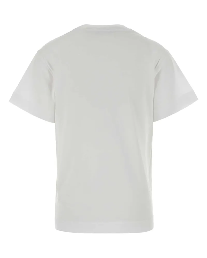 Givenchy Women's White Cotton T-Shirt Exterior Exterior: T-shirts And Polos White