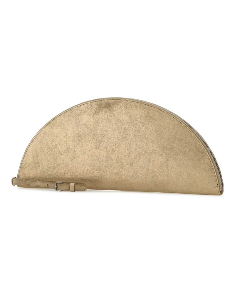 Maison Margiela Halfmoon Clutch — Gold Gold