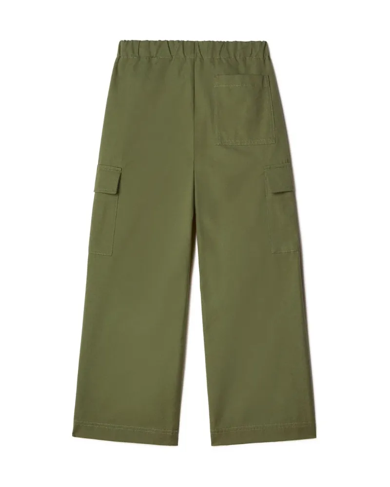 OFF-WHITE Cotton Cargo Trousers — Black Black