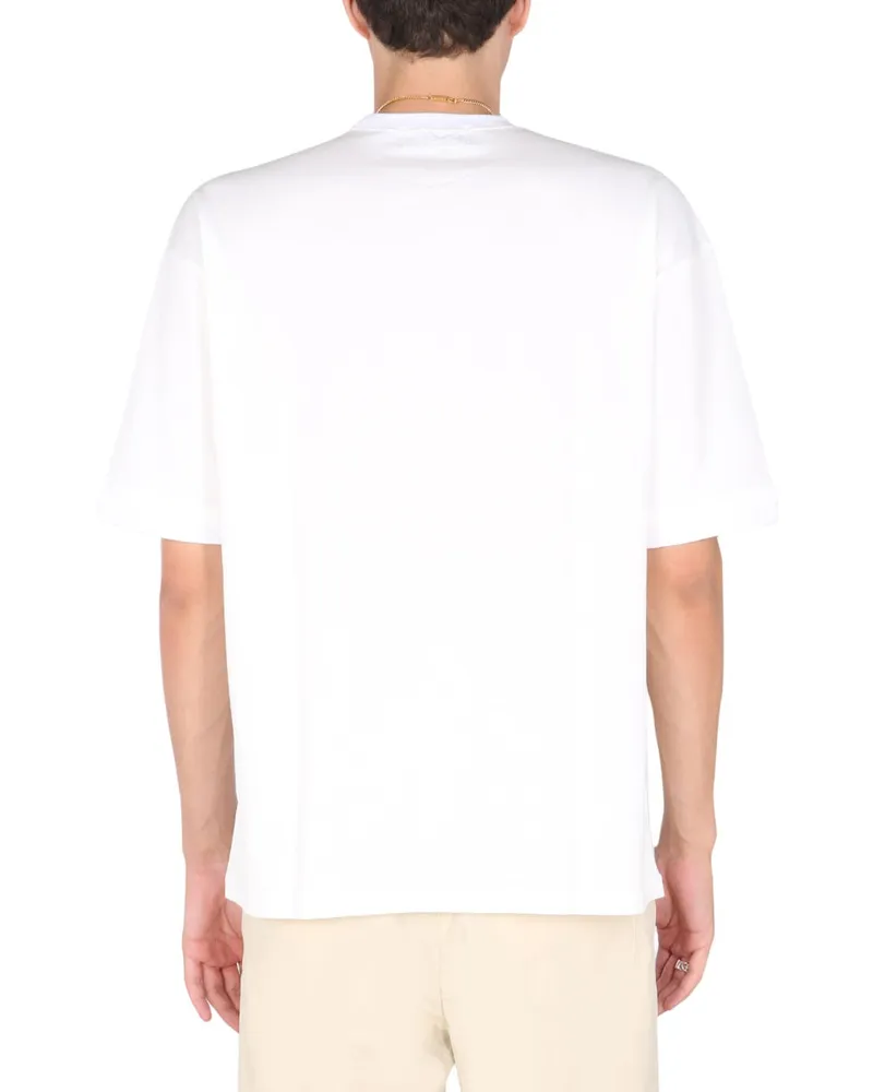 AMBUSH Embroidered Chain Neck T-Shirt — White White
