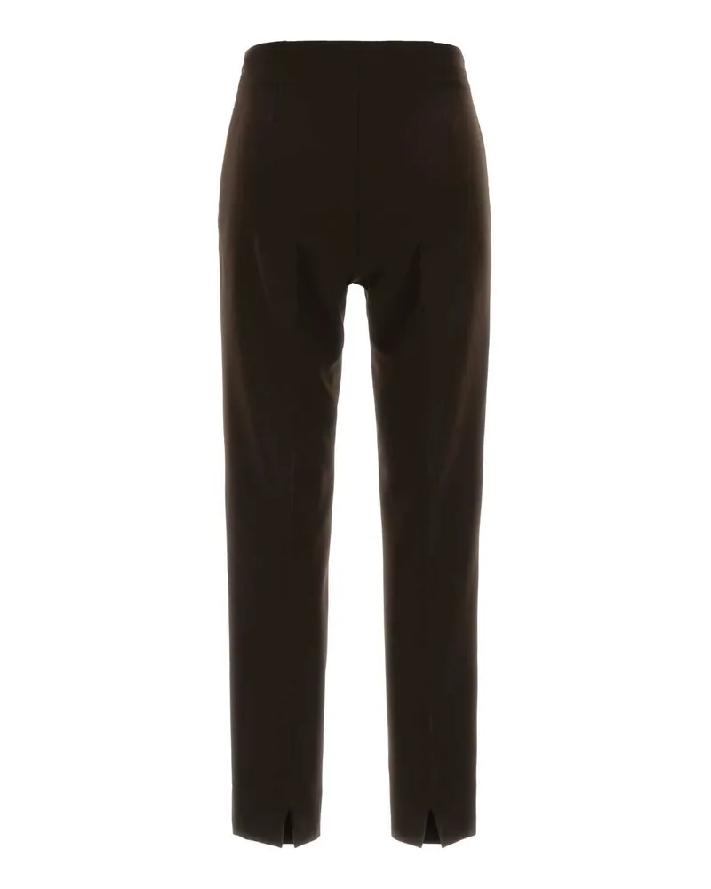 PT TORINO Women's Dark Brown Stretch Polyester Gioia Pant Ciccolato Exterior: Elastane Pantaloni Trousers Brown
