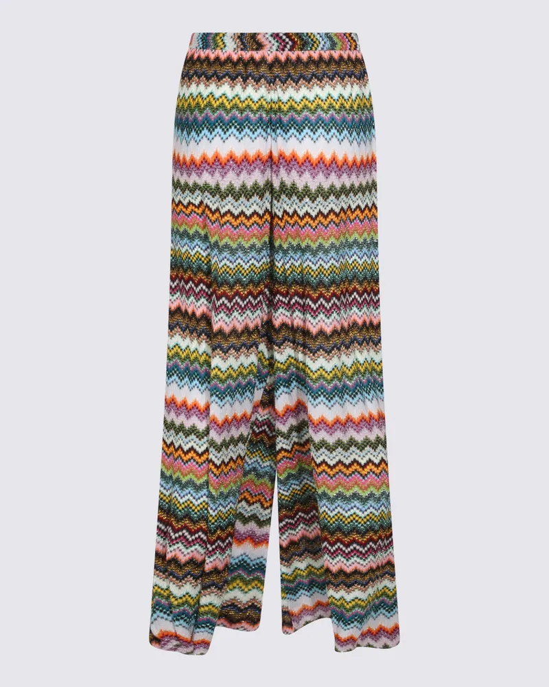 Missoni Women's Trousers Multi-Dark Base _vi Me Multi/dark Multicolor