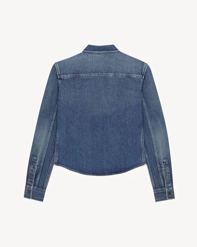 Saint Laurent Denim Shirt Denim