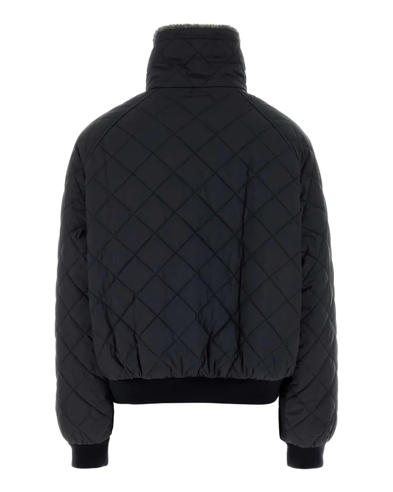 Miu Miu Women's Navy Blue Polyester Down Jacket Bleu Piumini Navy