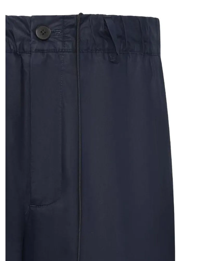 Low Brand Men's Trousers Cotton Navy Navy