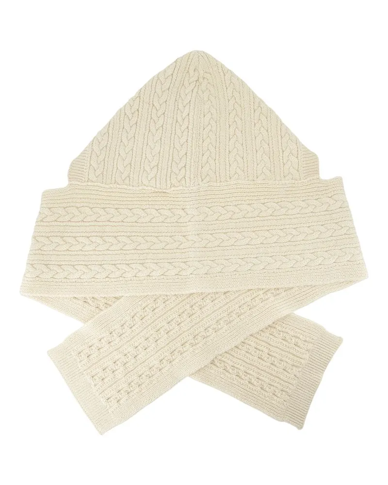 Isabel Marant Women's Honorine Scarf -  Wool Ivory Accessories Ivory