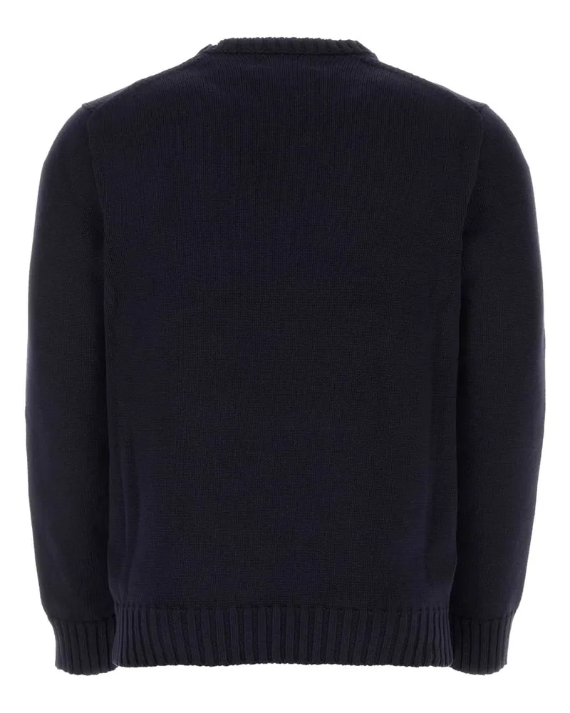 Ralph Lauren American Flag Knit Sweater — Navy Navy