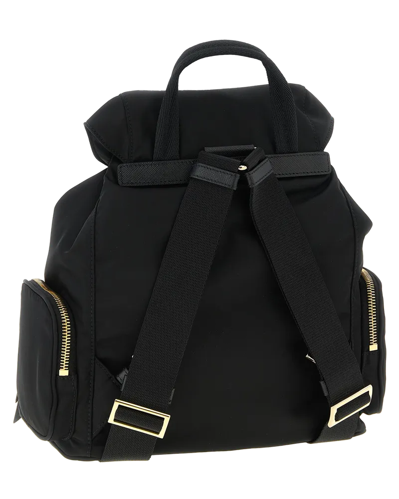 Prada Nylon Backpack — Black Black