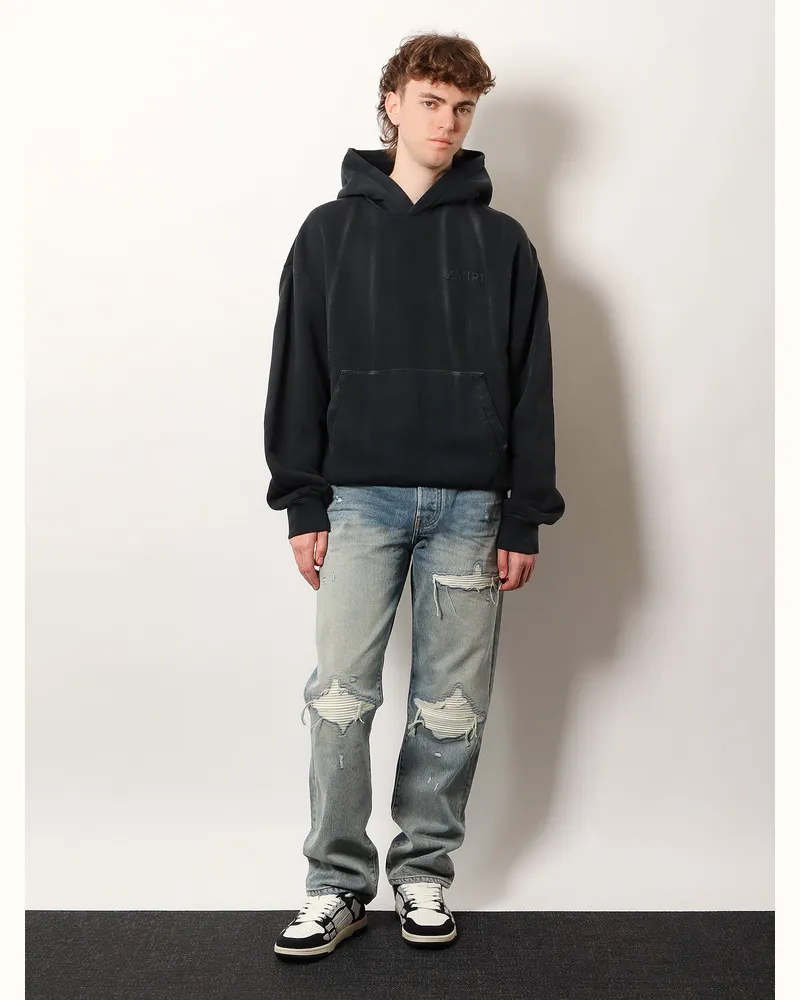 Amiri Men's Jeans Destroyed-Effect Blue Cotton Blue