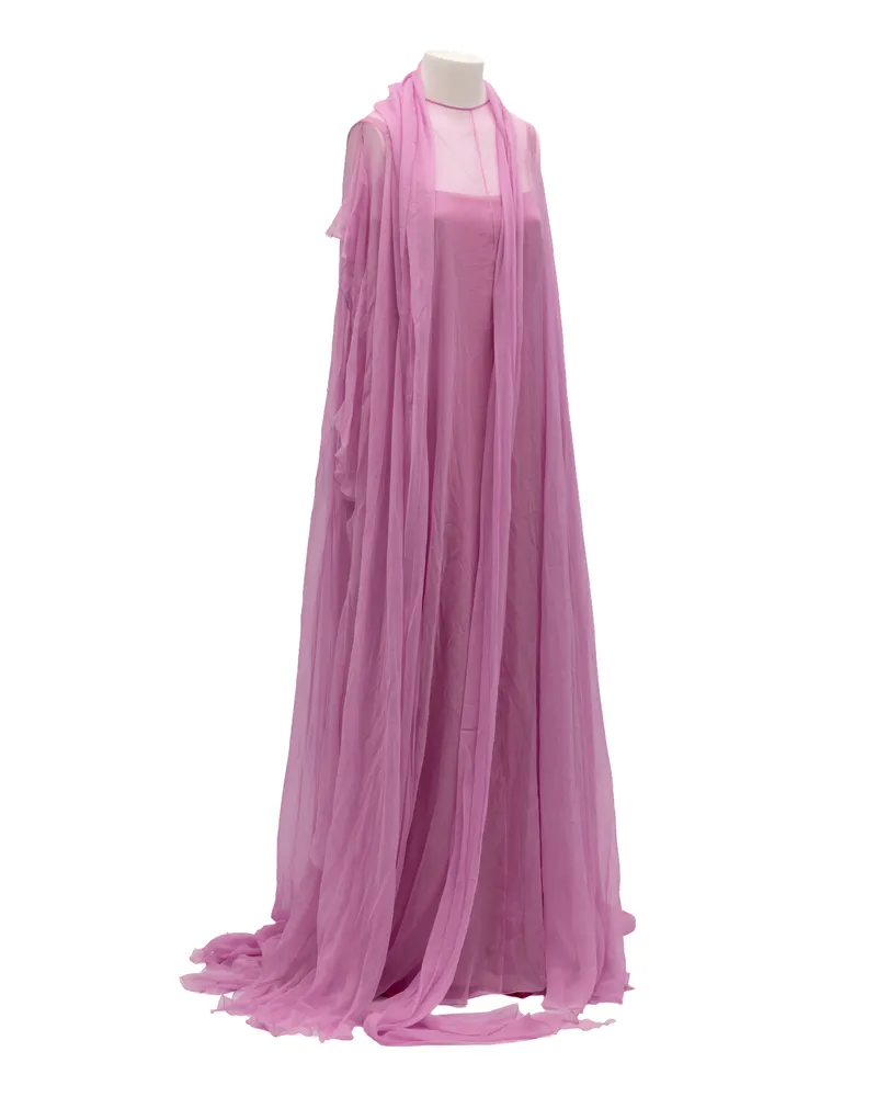 Valentino Garavani Women's Pink Sleeveless Maxi Dress Pink