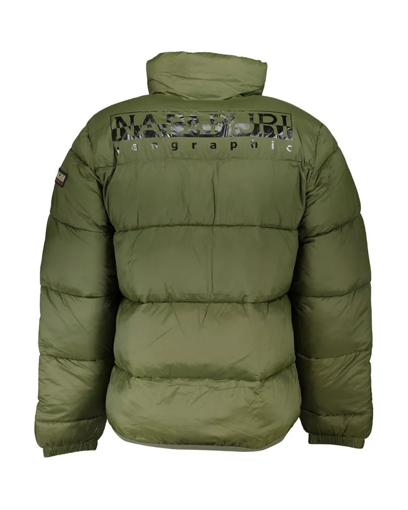 Napapijri Recycled Polyamide Down Jacket — Green Green