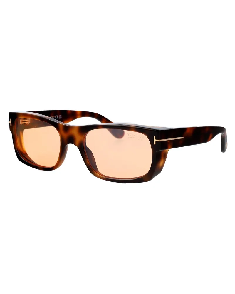 Tom Ford Havana Acetate Sunglasses — Brown Brown