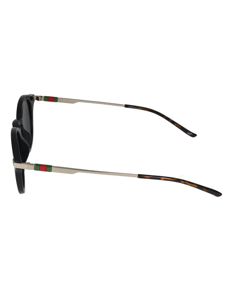 Gucci Men's Sunglasses  Gg1890s 001 Black Gold Grey 22-145 Acetate Black