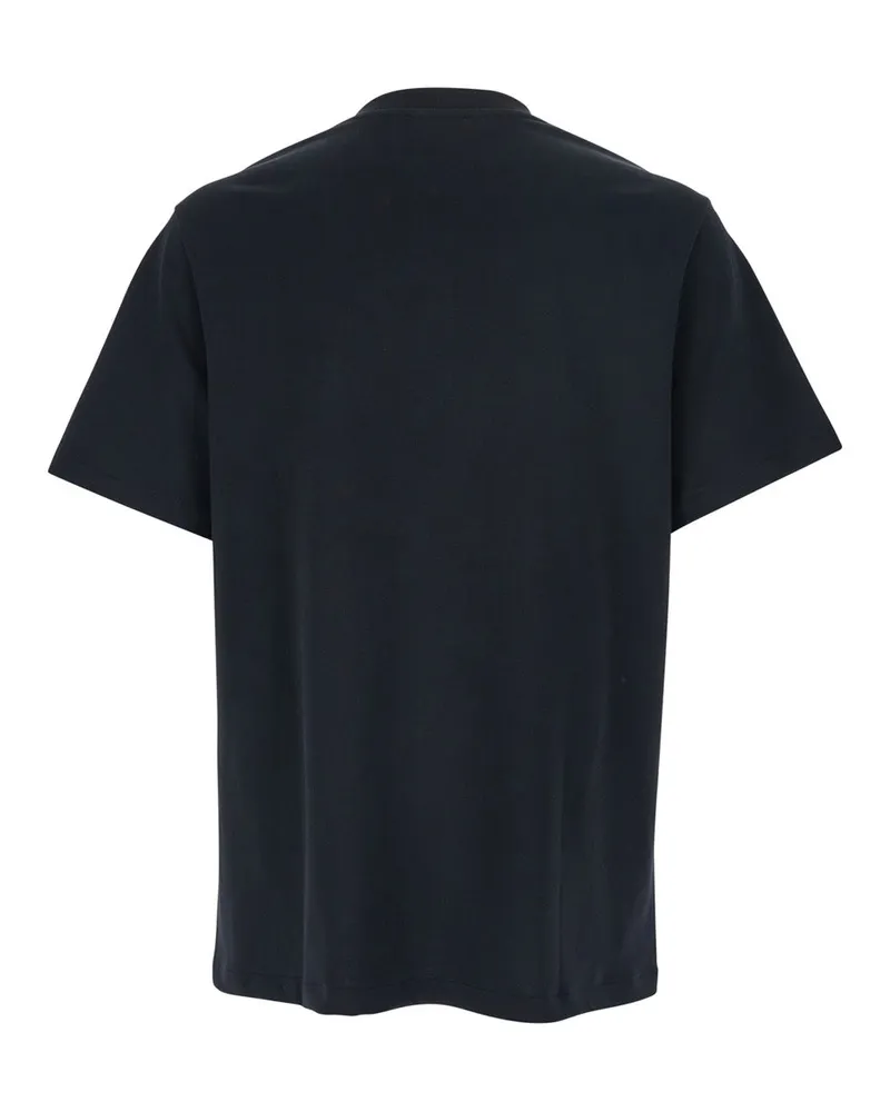 A.P.C. Men Crew-Neck T-Shirt, Black Cotton Organic T-Shirts And Polos Black