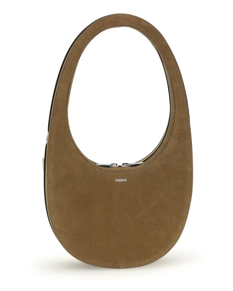 COPERNI Women's Crossbody Swipe Bag Brown Suede Calf Leather (suede) Shoulder Brown