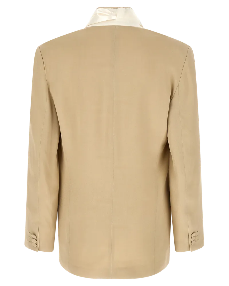 Magliano Men's Beige Viscose Blazer Clothing Beige