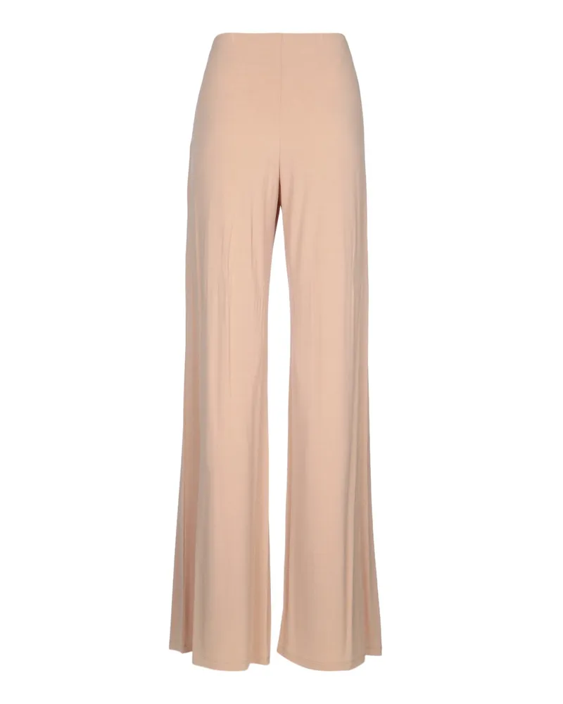 Alberta Ferretti Women's Pantalone A0170 Pantaloni Trousers Beige