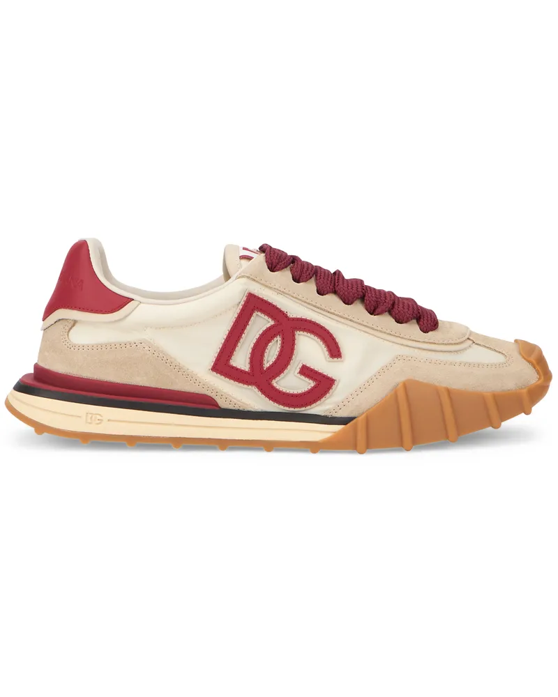 Dolce & Gabbana DG Cushion Sneaker — Beige Beige