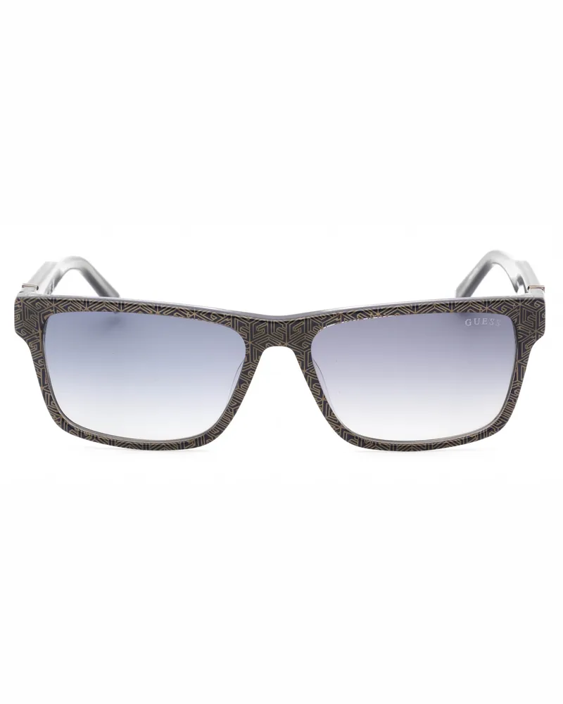 Guess Men's Gu00074 Sunglasses Blue Blue