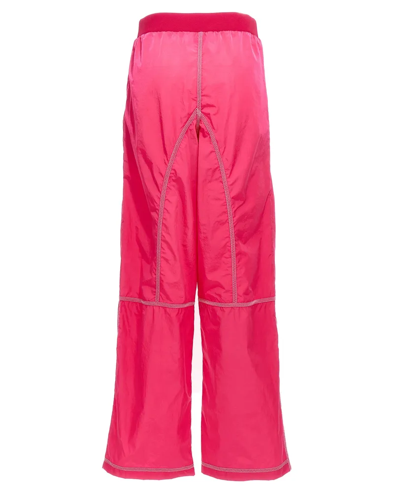 Tom Ford Nylon Zip-Pocket Cargo Pants — Pink Pink