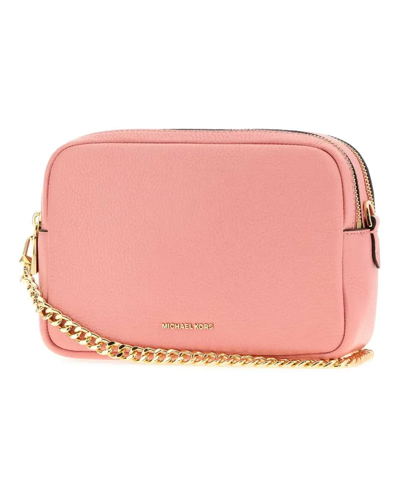 Michael Kors Women's Pink Leather Medium Bryant Shoulder Bag Primrose Borse A Mano Pink