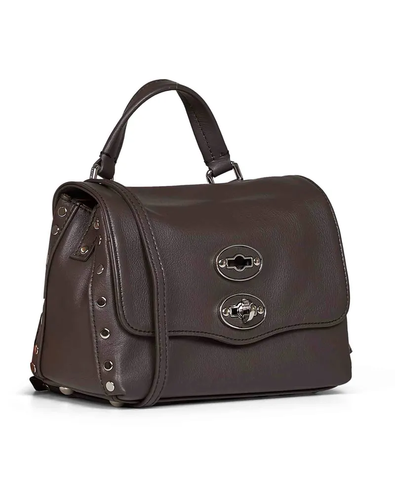 Zanellato Baby Postina Top Handle Bag — Brown Brown