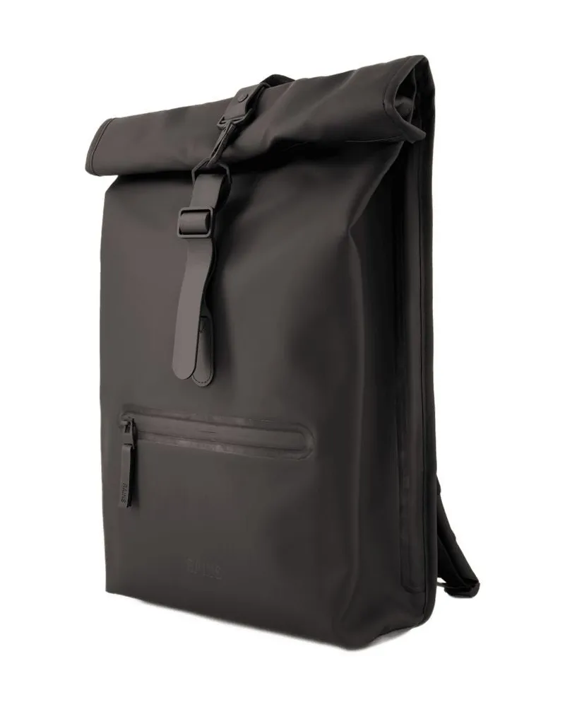 RAINS Women's Backpack Black Synthetic Black