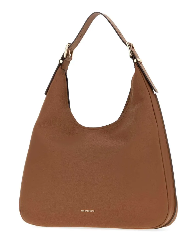 Michael Kors Women's Camel Leather Nolita Shopping Bag Luggage Borse A Mano Brown