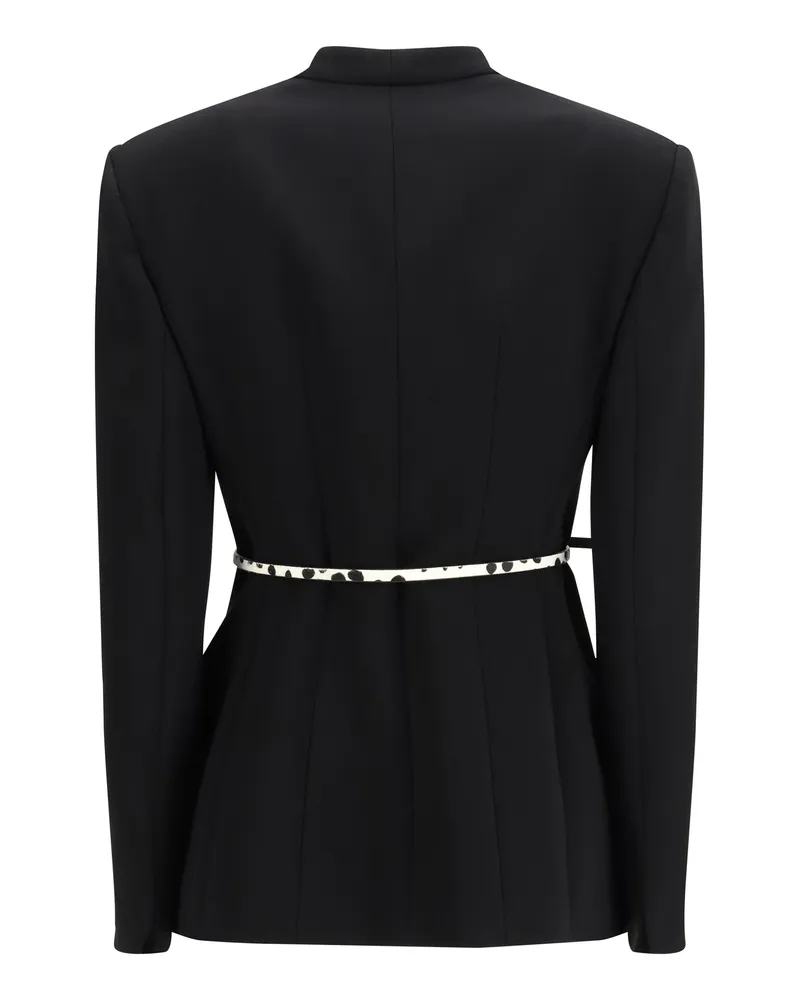 Max Mara Women's Double-Breasted Cady Jacket Nero Triacetate; Polyester Black