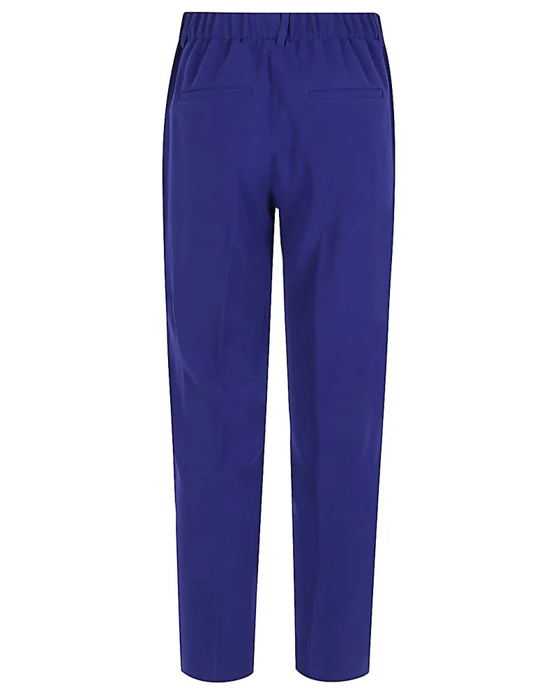 Alberto Biani Light Cady Trousers — Blue Blue