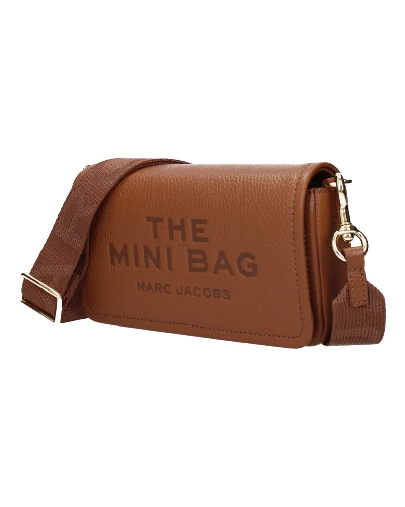 Marc Jacobs Women's Brown Leather Crossbody Bag Brown