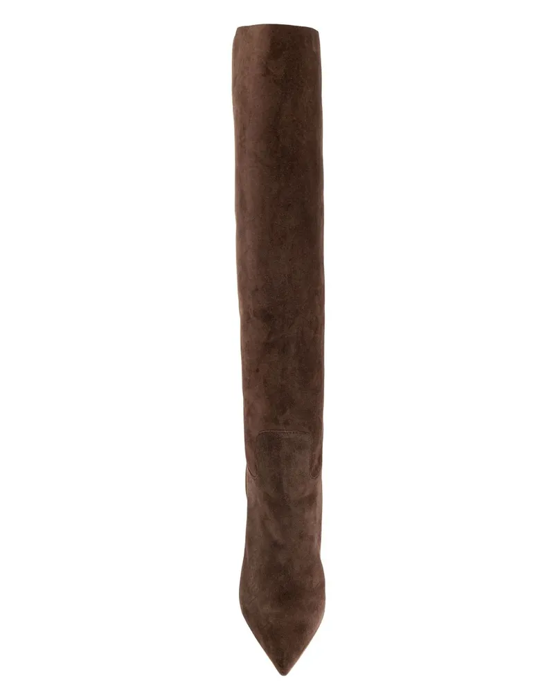 Casadei Blade Boots — Brown Brown