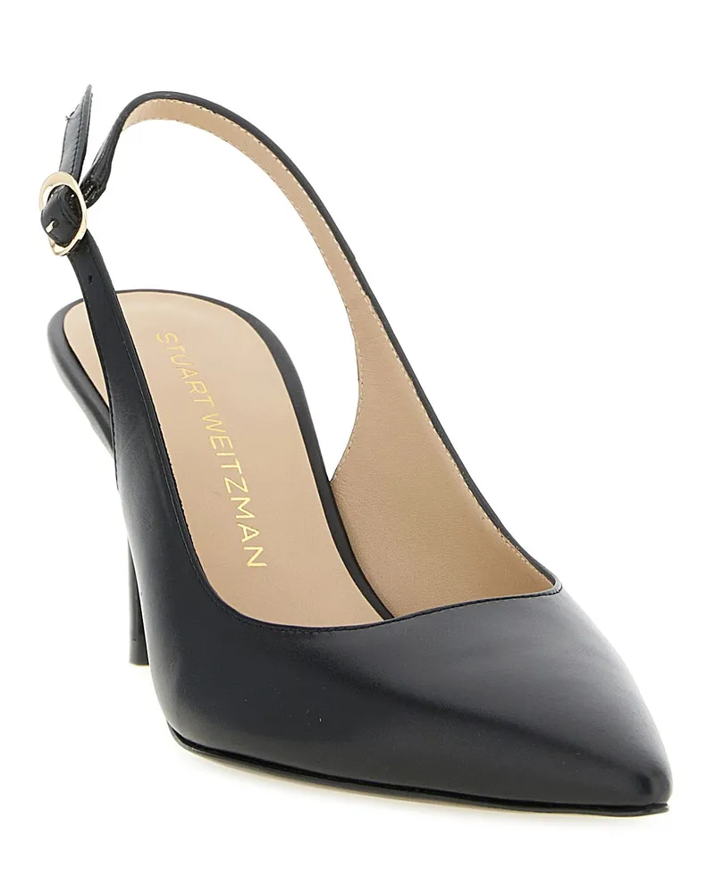 Stuart Weitzman Slingback Heel — Black Black