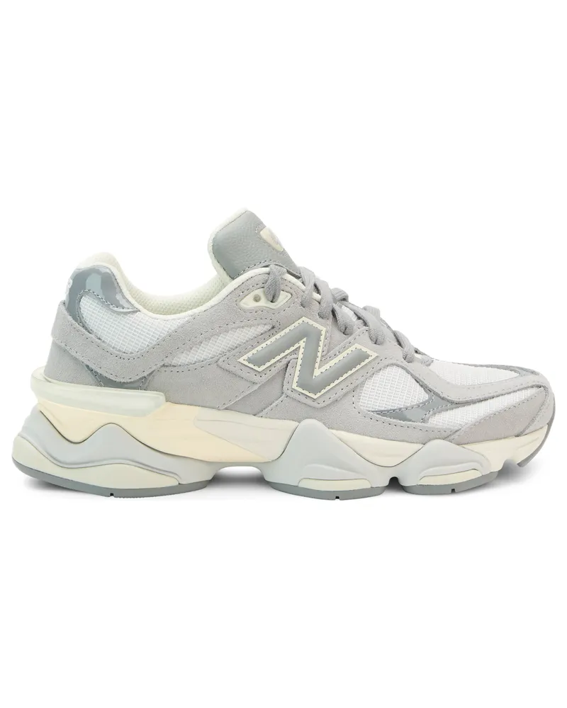 New Balance Calfskin Sneakers — Gray Gray