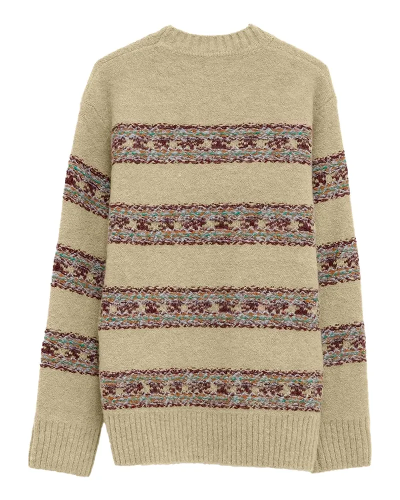 Dries van Noten Tester Jumper Sweater — Beige Beige
