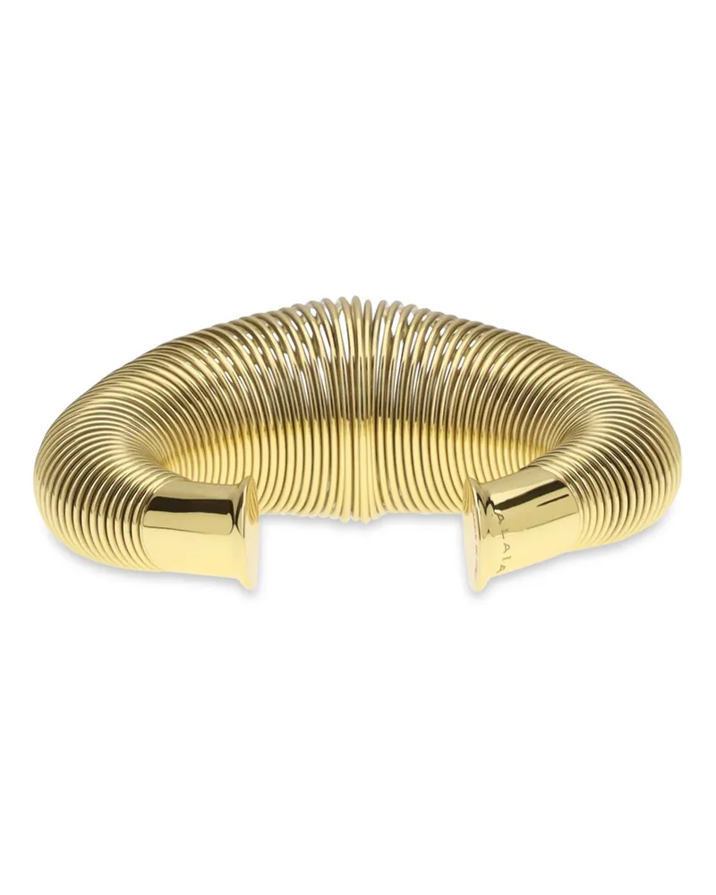 Alaïa Women's Bracelet Spiral Gold Stainless Steel Bracelets Gold