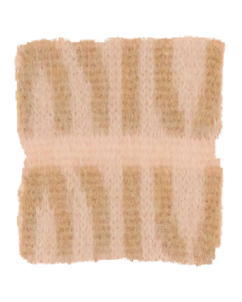 Miu Miu Mohair Blend Scarf — Pink Pink