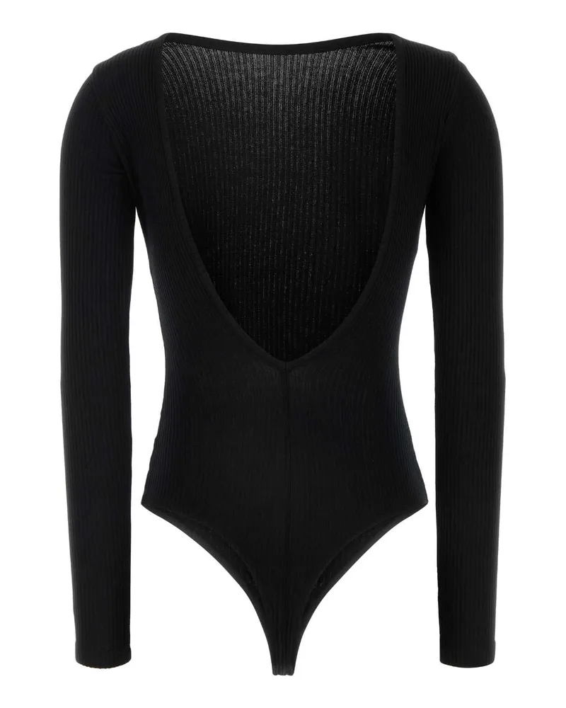 AGOLDE Bridget Bodysuit — Black Black