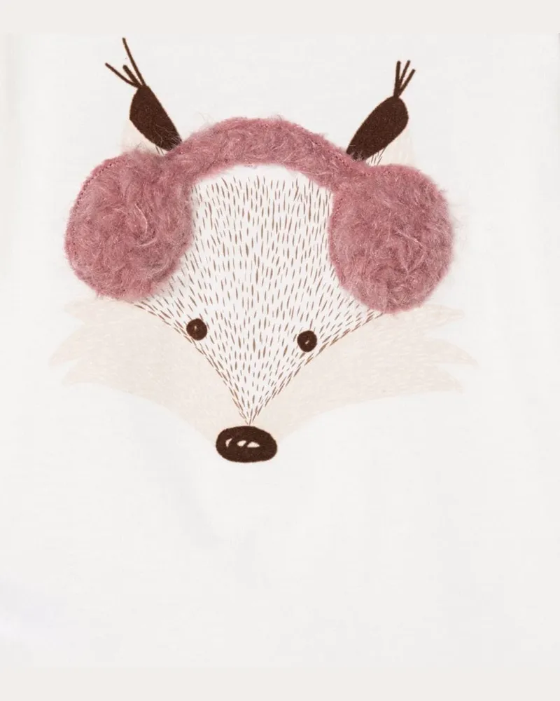 Il Gufo Long-Sleeve Cotton T-Shirt — White White