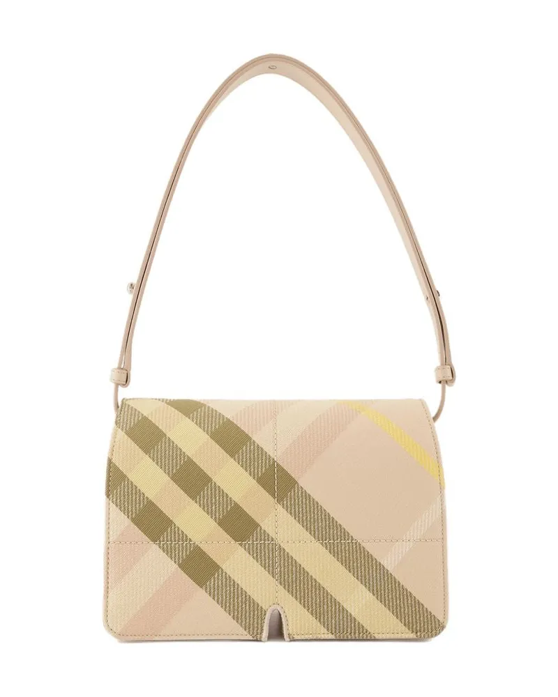 Burberry Women's Snip Shoulder Bag -  Synthetic Pink Shoulder-Hobo-Bags Beige