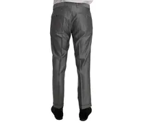 Men's Black Stretch Crystal Bee Slim Fit Suit Wool