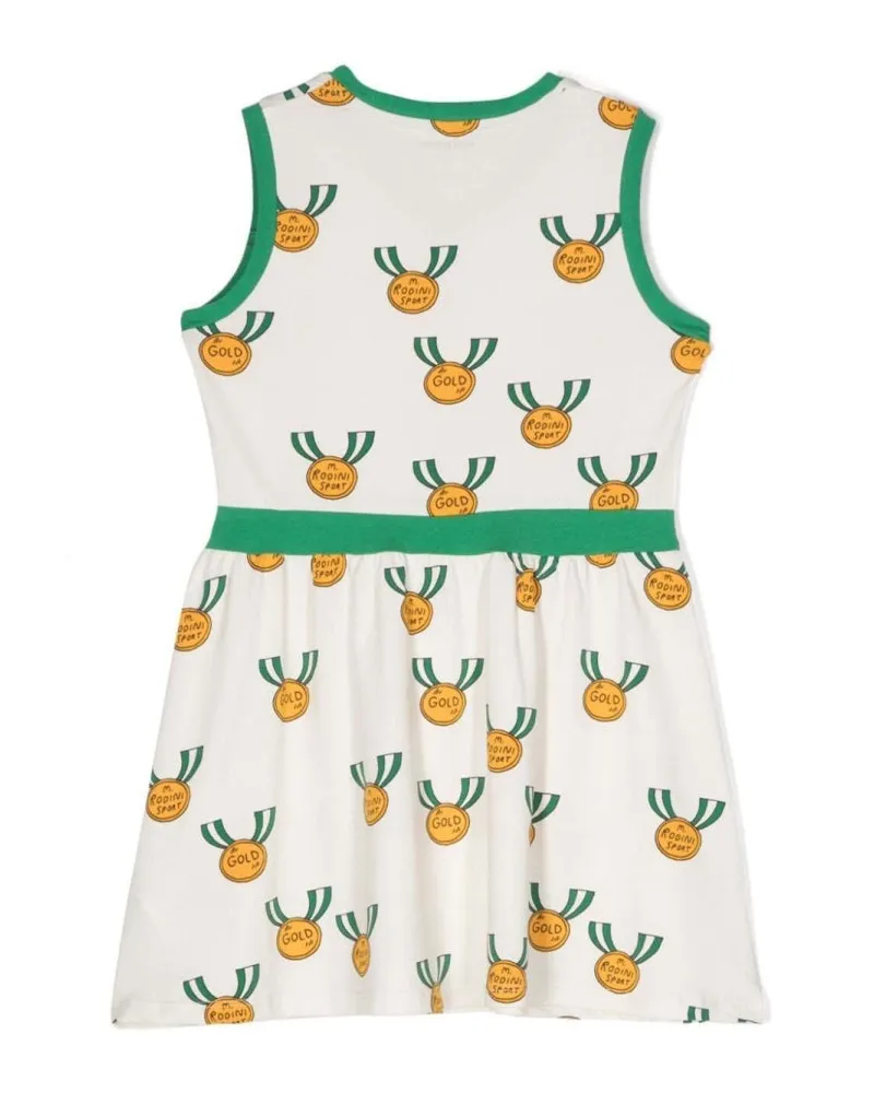 Mini Rodini Medals Dress — Gray Gray