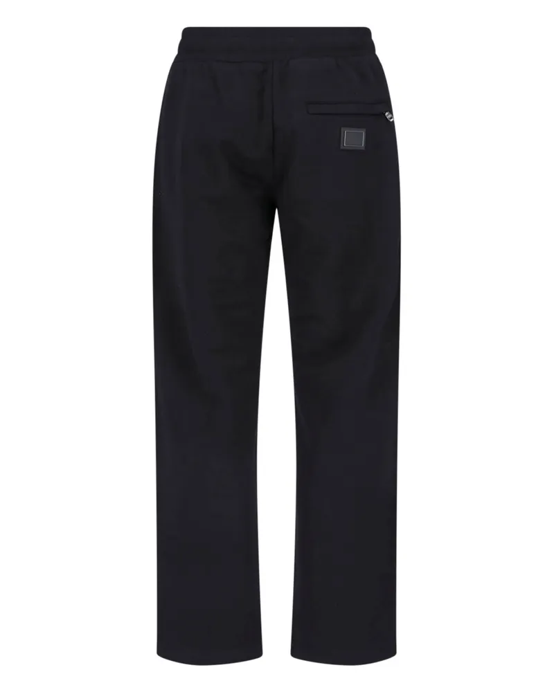 Dolce & Gabbana Men's Trousers Black Cotton Black