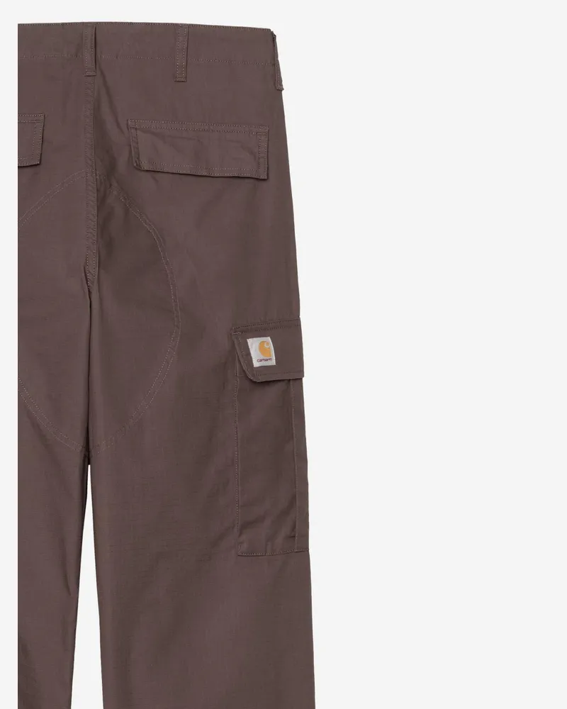 Carhartt WIP Men's Cargo Pants Cotton Ripstop Brown Columbia Trousers Brown