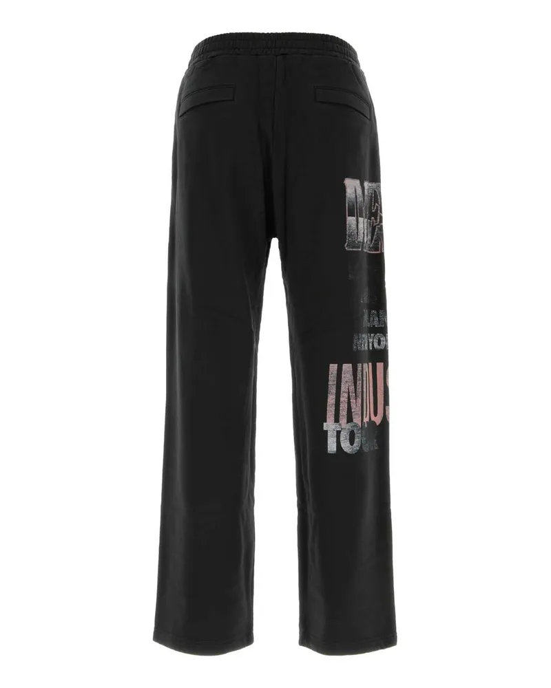 Diesel Cotton Joggers — Black Black