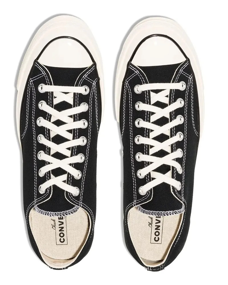 Converse Unisex Sneakers Chuck 70 Canvas Low Black Trainers Black