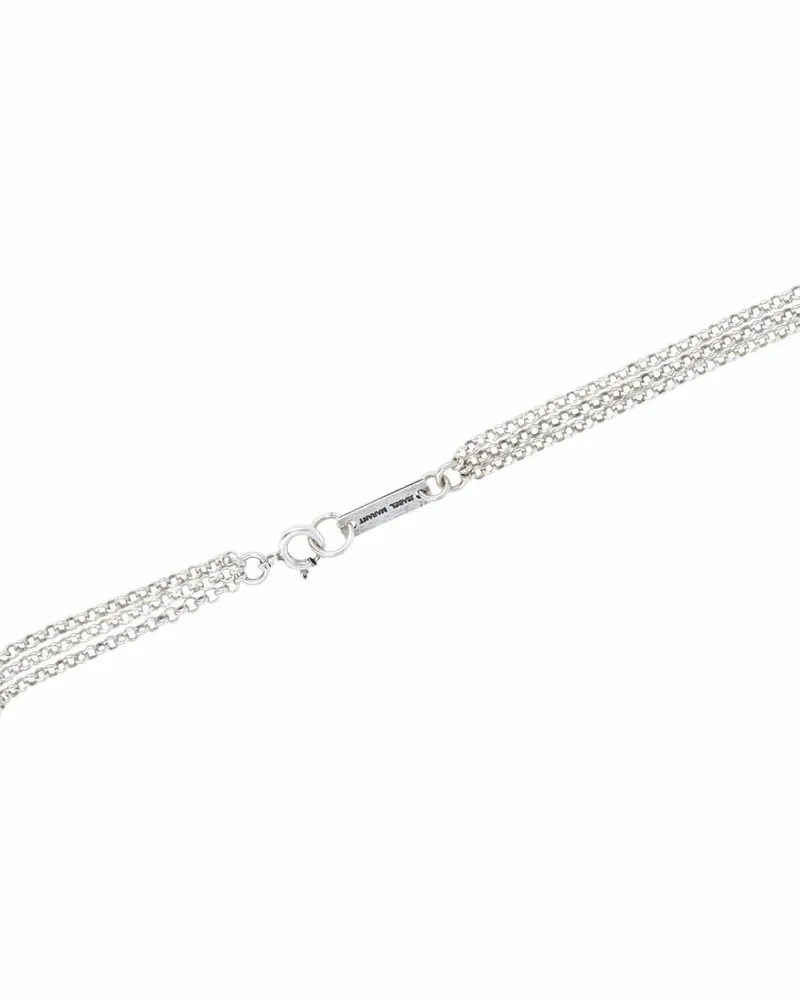 Isabel Marant Women's Metal Shiny Leaf Necklace Pink Accessories > Jewelry Pink