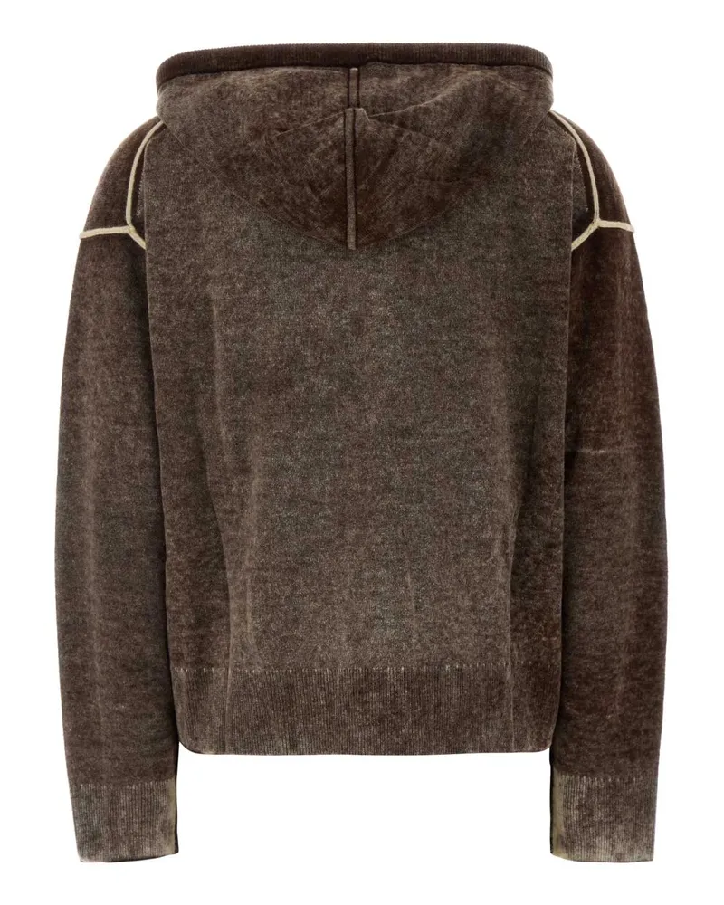 Diesel M-HERMINE Sweatshirt — Brown Brown