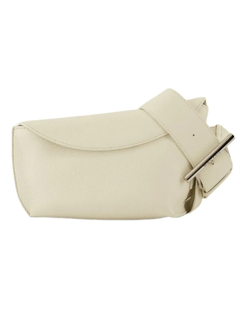 Alexander McQueen Women's Sling Bag -  Leather Cream Beige Calfskin Crossbodies Beige