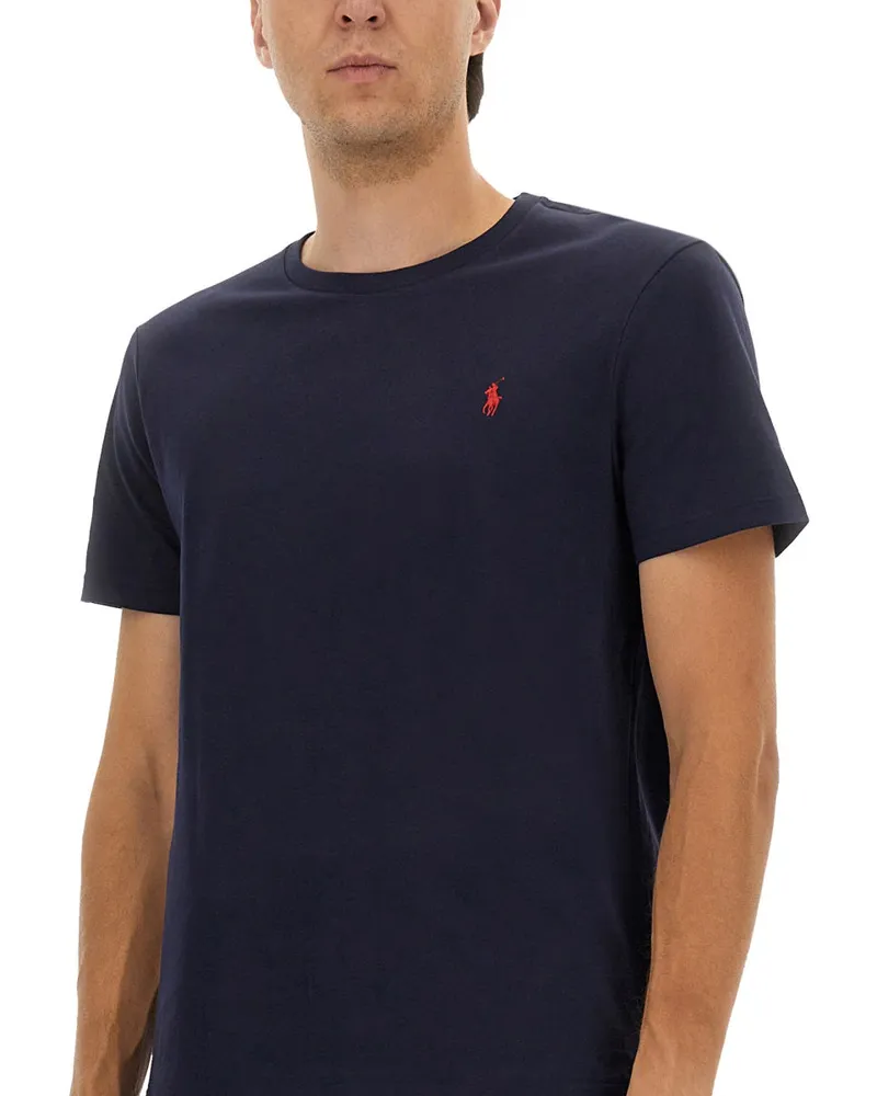 Ralph Lauren Cotton T-Shirt — Black Black